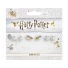 Picture of Carat Shop Harry Potter - Deathly Hallows/Golden Snitch/Platform Stud Earring Set (WE0104)