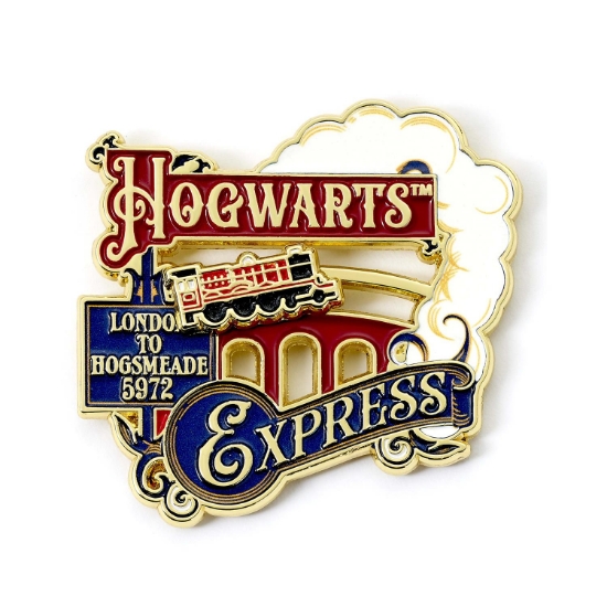 Picture of Carat Shop Harry Potter - Hogwarts Express Sliding Pin Badge ( HPPB0659)