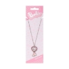 Picture of Carat Shop Barbie - Crystal Heart and Roller Skate Necklace (BMN00004)
