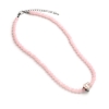 Picture of Carat Shop Barbie - Pink Bead Necklace with Heart Shaped Bead Charm (BMN00006)