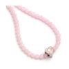 Picture of Carat Shop Barbie - Pink Bead Necklace with Heart Shaped Bead Charm (BMN00006)