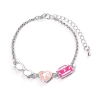 Picture of Carat Shop Barbie - Charm Bracelet with Three Enamelled Classic Charms - Silhouette, Glasses & Corvette (BMCB0008)