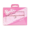 Picture of Carat Shop Barbie - Sterling Silver Silhouette Charm & Rose Quartz Bead Bracelet (BMSB0018)
