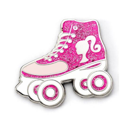 Picture of Carat Shop Barbie - Roller Skate Pin Badge (BMPB0001)