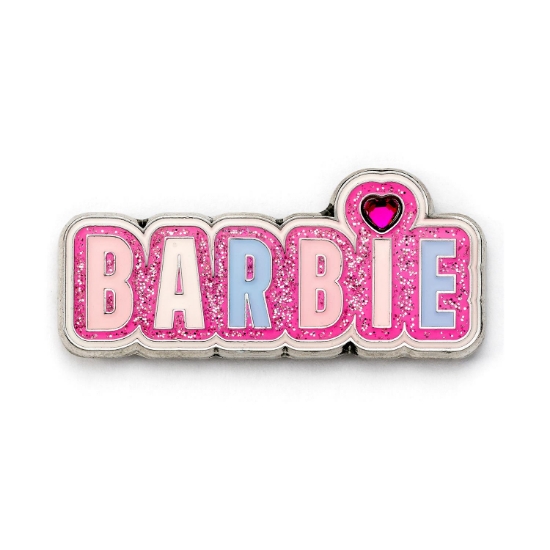 Picture of Carat Shop Barbie - Sparkly Logo Pin Badge (BMPB0004)