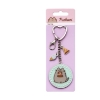 Picture of Carat Shop Pusheen - the Cat Pizza Keyring with Mini Charms (PTCK0106)