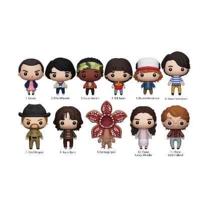 Picture of Monogram: Stranger Things (Series1) (Blind Bag/Random) 3D Foam Bag Clips Figures (32500)