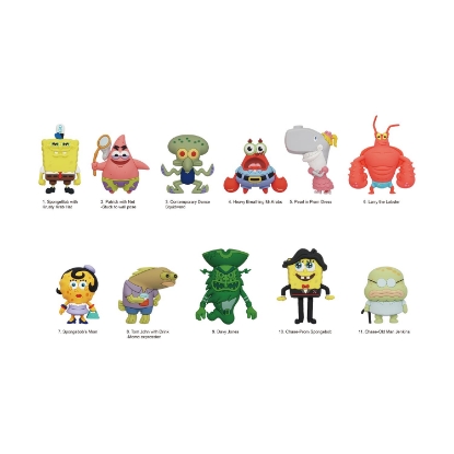 Picture of Monogram: Nickelodeon - SpongeBob SquarePants (Series4) (Blind Bag/Random) 3D Foam Bag Clips Figures (63255)