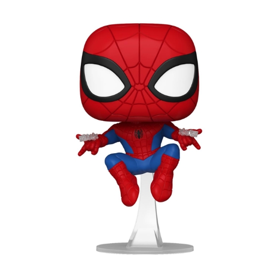 Picture of Funko Pop! Marvel: Spider-Man - Spider-Man (with Webshooters) (Special Edition) #1454 Bobble-Head Vinyl Figure