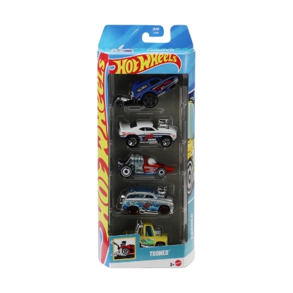 Picture of Mattel Hot Wheels - Tooned (Set Of 5) (JBJ85)