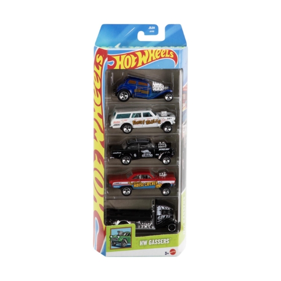 Picture of Mattel Hot Wheels - HW Gassers (Set Of 5) (JBJ84)