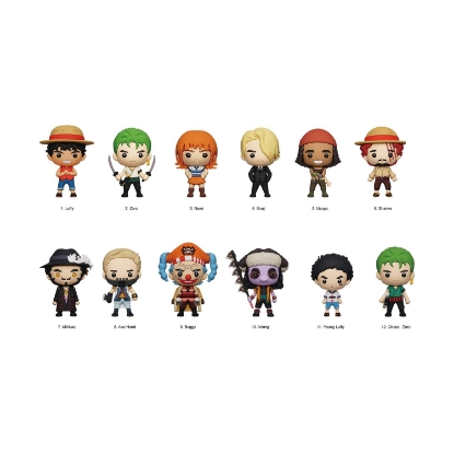 Picture of Monogram: One Piece (Series1) (Blind Bag/Random) 3D Foam Bag Clips Figures (32530)