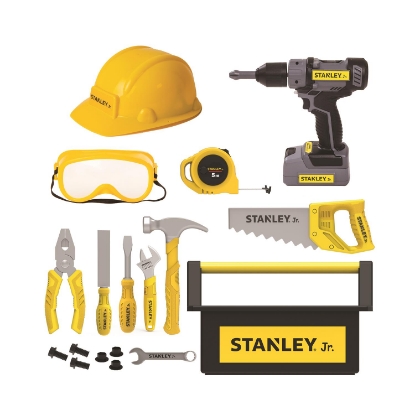Picture of Stanley Jr. - Role Playing: Mega Toolbox Set with Power Drill (SRP024-SY)