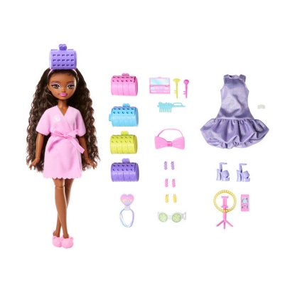 Picture of Mattel Barbie Dream Besties: Get Ready with Barbie - Brooklyn Doll (JGG39)