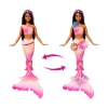 Picture of Mattel Barbie: Fantasy - Barbie Flower Magic Mermaid Brunette (JDM73)