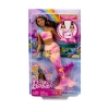 Picture of Mattel Barbie: Fantasy - Barbie Flower Magic Mermaid Brunette (JDM73)