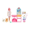 Picture of Mattel Barbie: You Can be Anything - Fast Cast Veterinarian Clinic Doll and Accessories (JFX93)