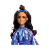 Picture of Mattel Barbie: Deluxe Style - Metallic Blue Dress with Brown Hair Doll (JFP42)