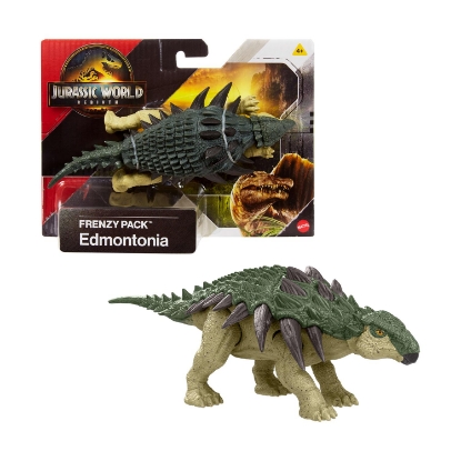 Picture of Mattel Jurassic World Rebirth: Frenzy Pack - Edmontonia Figure (JCL50)
