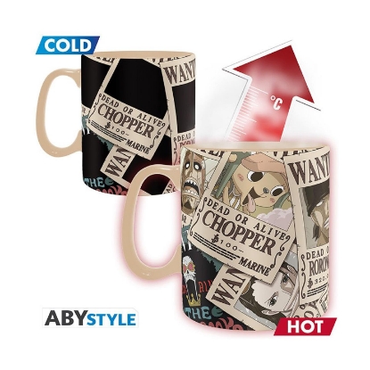 Picture of Abysse: One Piece - Wanted  Heat Change Mug (460ml) (ABYMUGA444)