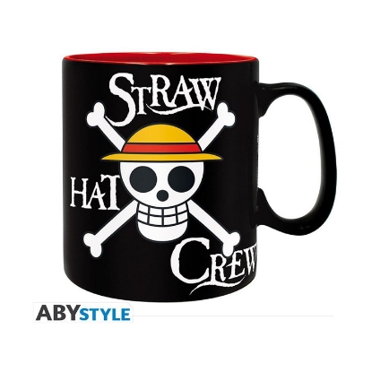 Picture of Abysse: One Piece - Luffy & Skull  Mug (460ml) (ABYMUGA451)