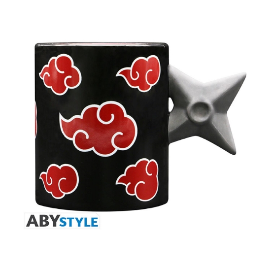 Picture of Abysse: Naruto Shippuden - Mug 3D Handle - Shuriken Akatsuki (460ml) (ABYMUGA096)