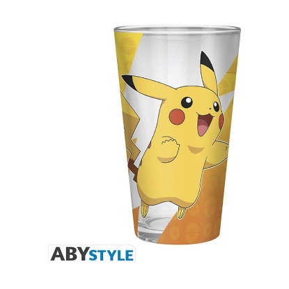 Picture of Abysse: Pokemon - Pikachu Foil XXL Glass (400ml) (ABYVER250)
