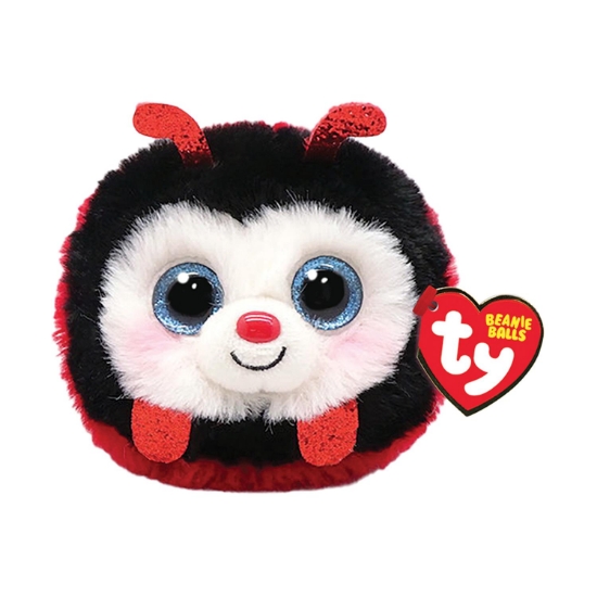 Picture of AS TY Puffies: Izzy the Ladybug - Plush (1607-42535)