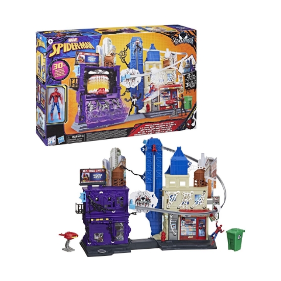 Picture of Hasbro Marvel: Spider-Man Venomversus - Web Slinging City Playset (G0737)