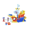 Picture of Hasbro Disney Jr. Marvel: Spidey And His Amazing Friends Waterwebs - Webs Ahoy Bubble Pirate Ship Playset (G0666)