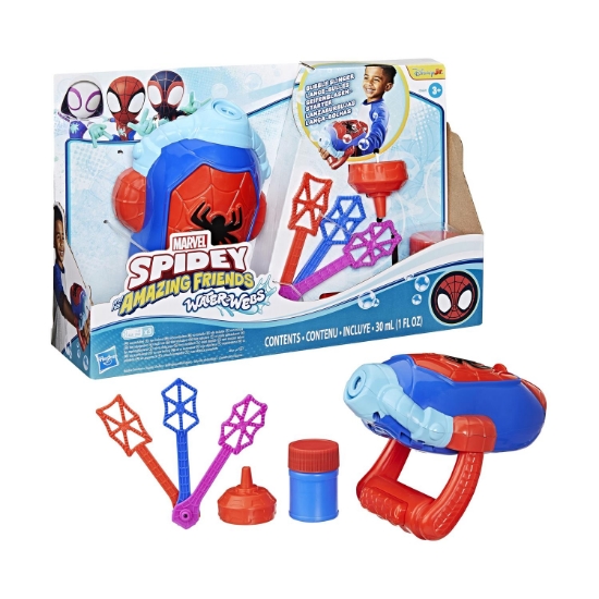Picture of Hasbro Disney Jr. Marvel: Spidey And His Amazing Friends Waterwebs - Spidey Bubble Slinger (G0660)