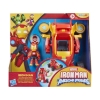 Picture of Hasbro Marvel: Iron Man And His Awesome Friends - Iron Man 2 in 1 Mech Suit & Vehicle - Figure & Vehicle (G1474)
