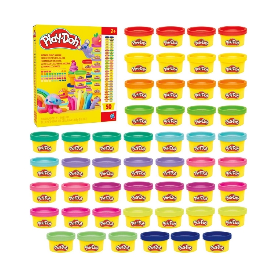Picture of Hasbro Play-Doh: Doh & More - Super Rainbow Favors 50 Pack (G1761)