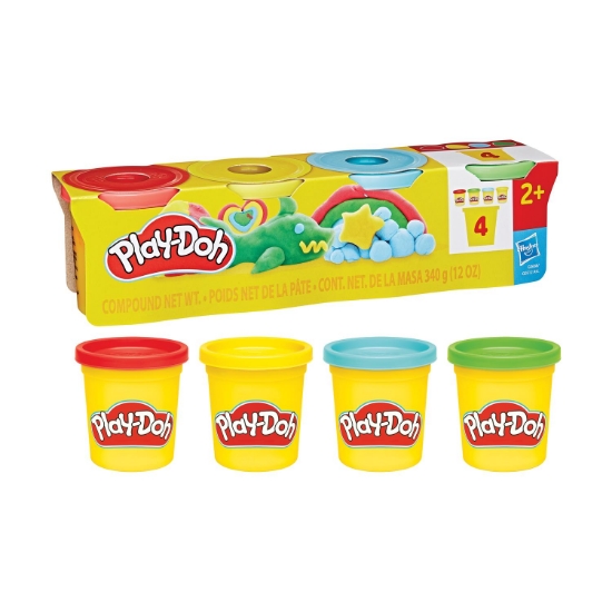 Picture of Hasbro Play-Doh: Doh & More - Classic 4 Pack (G0688)