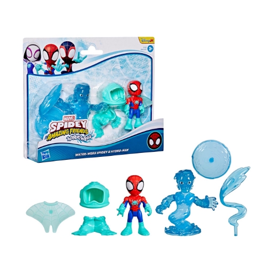 Picture of Hasbro Disney Jr. Marvel: Spidey And His Amazing Friends Waterwebs - Spidey & Hydro-Man Figures & Vehicles (G1463)