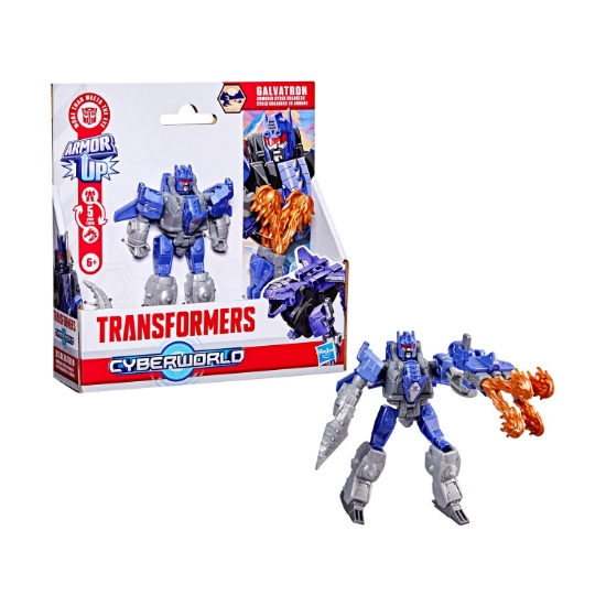 Picture of Hasbro Transformers: Evergreen - Cyberworld Armored Cyber Changers Armor Galvatron (G1052)