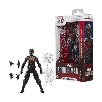 Picture of Hasbro Fans Marvel Legends Series: Spider-Man 2 GamerVerse - Miles Morales Brooklyn 2099 Suit (G0839)