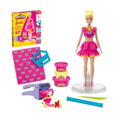 Picture of Hasbro Play-Doh: Fashion - Barbie Designer Dolls Ruffles And Bows (G1361)