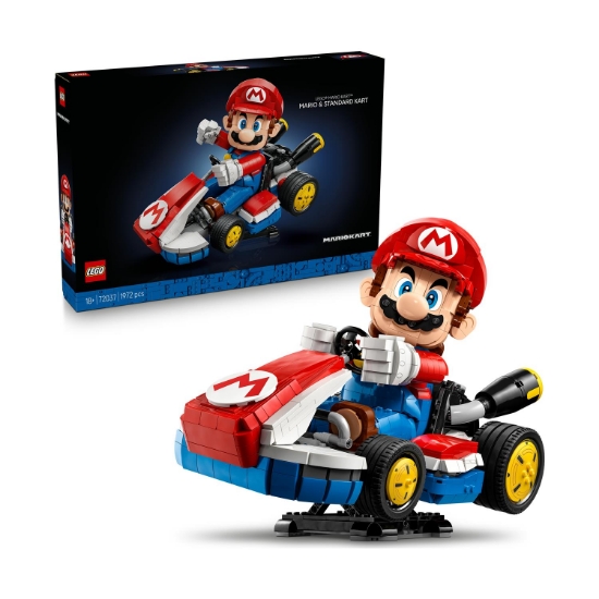 Picture of LEGO® Super Mario™: Mario Kart™ – Mario & Standard Kart (72037)