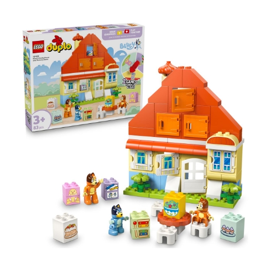 Picture of LEGO® DUPLO® Bluey: Bluey’s Family House with Memory Game (10459)