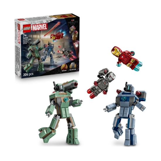 Picture of LEGO® Marvel: Iron Man & War Machine vs. Hammer Drones (76320)