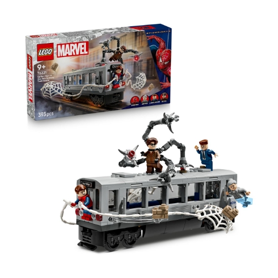 Picture of LEGO® Marvel: Spider-Man vs. Doc Ock Subway Train Scene (76321)