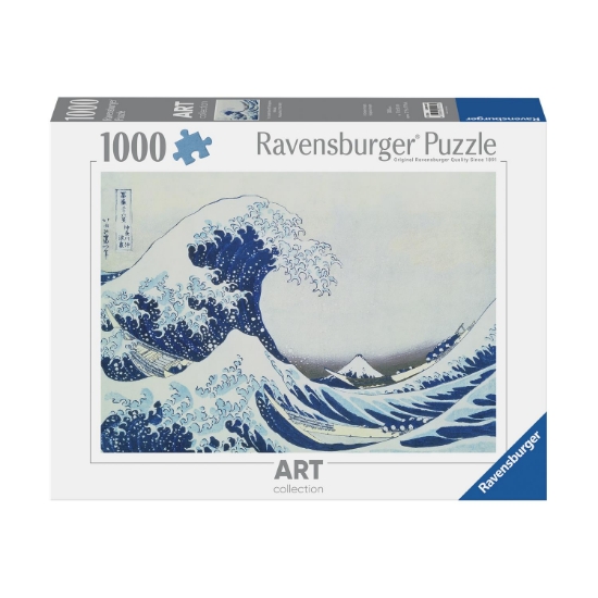 Picture of Ravensburger Puzzle: Art Collection - The Great Wave of Kanagawa by Hokusai, Katsushika (1760-1849) (1000 pcs) (12000107)
