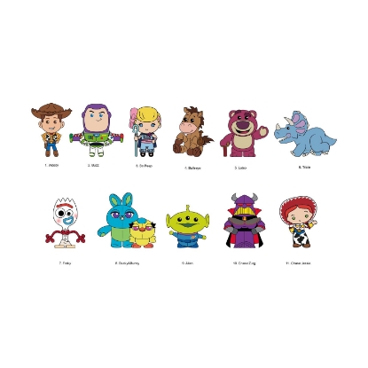 Picture of Monogram Pixar: Toy Story 30th Anniversary (Series67) (Blind Bag/Random) 3D Foam Bag Clips Figures (29675)