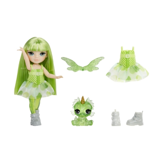 Picture of MGA Rainbow High: Rainbow Fantasy Fairies - Emerald Hunter Doll (543404)