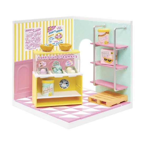 Picture of MGA Miniverse: Make it Mini Spaces Starter Pack - Ice Cream Playset (566212)