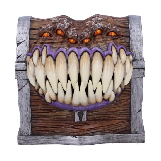 Picture of Nemesis Now: Dungeons & Dragons - Mimic Dice Storage Box (11.3cm)