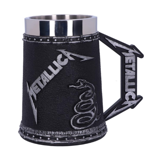 Picture of Nemesis Now: Metallica - The Black Album Tankard (16cm)