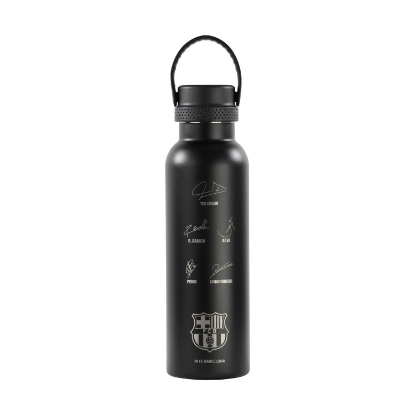 Picture of Safta: FC Barcelona - Stainless Steel Thermo Bottle (600ml) Black (971909)