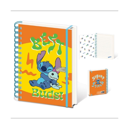 Picture of Pyramid: Lilo & Stitch - Best Buds A5 Wiro Notebook (SR2400507)
